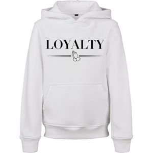 Mister Tee - Loyalty Kinder hoodie trui - Kids 110 116 - Wit