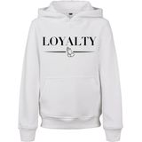 Mister Tee - Loyalty Kinder hoodie trui - Kids 110 116 - Wit