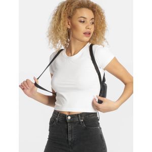Urban Classics - Stretch Jersey Crop top Wit