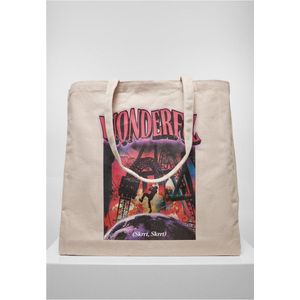 Mister Tee - Wonderful Oversize Canvas Tote bag - Wit