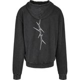 Mister Tee - Thorned Mask Oversize Hoodie/trui - Zwart