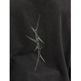 Mister Tee - Thorned Mask Oversize Hoodie/trui - Zwart