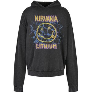 Mister Tee Nirvana - Lithium Oversize Hoodie trui - Zwart