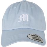 MisterTee Snapback Cap "MisterTee Unisex Letter Lightblue Low Profile Cap"