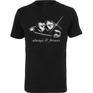 Mister Tee - Always And Ever Heren T-shirt - Zwart