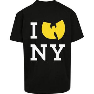 Mister Tee Wu-Tang Clan - WU Tang Loves NY Oversize Heren T-shirt - Zwart