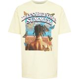 MISTER TEE - Days Before Summer - T-shirt - Wit - Katoen