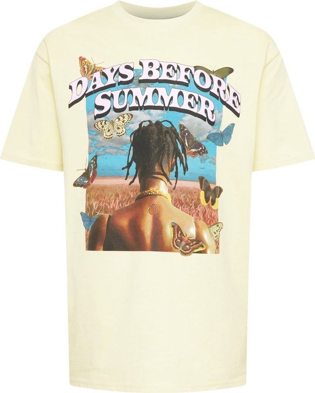 MISTER TEE - Days Before Summer - T-shirt - Wit - Katoen