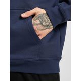 Sweater - Heren - Zwart - Katoen/Polyester - Fleecevoering