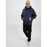 Sweater - Heren - Zwart - Katoen/Polyester - Fleecevoering