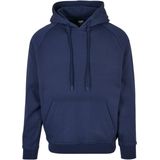 Sweater - Heren - Zwart - Katoen/Polyester - Fleecevoering