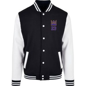 Tussenjas - College Jacket - Geribbelde Kraag - Motiefprint