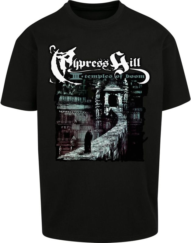 Mister Tee Cypress Hill - Temples of Boom Oversize Heren T-shirt - Zwart