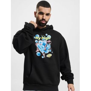 Mister Tee Sweatshirt 'Psychadellic'  royal blue/koningsblauw / geel / zwart / wit