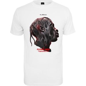 Mister Tee - Flying High Oversize Heren T-shirt Wit