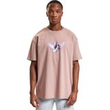 Mister Tee - Vive la Liberte Oversize Heren T-shirt - Roze