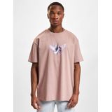 Mister Tee - Vive la Liberte Oversize Heren T-shirt - Roze