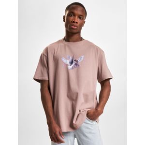 Mister Tee - Vive la Liberte Oversize Heren T-shirt - Roze