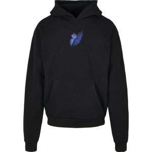 Mister Tee - Le Papillon Heavy Oversize Hoodie trui Zwart
