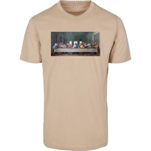 Urban Classics - Can't Hang With Us Tee - Sand - 100% Katoen