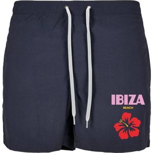 Mister Tee Heren Ibiza Beach Zwemshorts Navy XL Swim Trunks, navy, XL