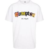 Shirt - Jersey - Ronde Hals - Kwartmouw - Tekst Print