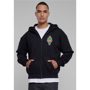 Mister Tee - Santa Monica Heavy Oversize Vest met capuchon - Zwart