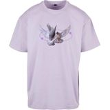 Mister Tee - Vive la Liberte Oversize Heren T-shirt - Pastelpaars