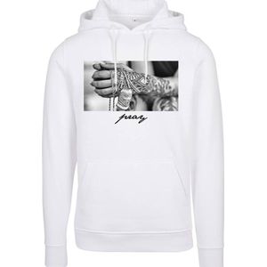 Mister Tee - Pray 2 0 Hoodie trui Wit