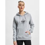Merchcode Sweatshirt  grijs gemêleerd / zwart