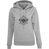 Merchcode Sweatshirt  grijs gemêleerd / zwart