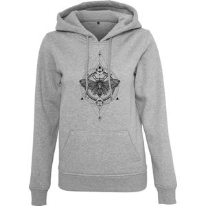 Mister Tee - Moth Hoodie trui - Grijs