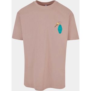 Mister Tee - California Motel - T-shirt - Zwart - 100% Katoen