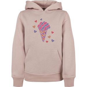Mister Tee - Kids Ice Cream - Capuchontrui - Roze
