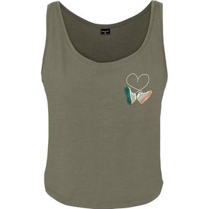 Top - Jersey - Effen - Mouwloos - Slanke Pasvorm