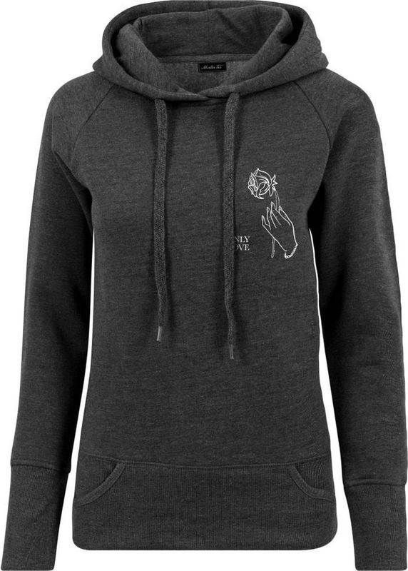 Miss Tee - Only Love - Hoodie - Zwart - Katoen