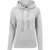 MT - Men Sweatshirt - Grijs Gemêleerd/Wit - Capuchon - Lange Mouw