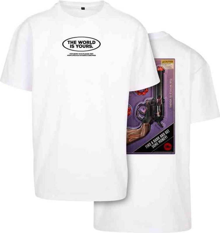 Mister Tee - Money Maker Oversize Heren T-shirt - Zwart