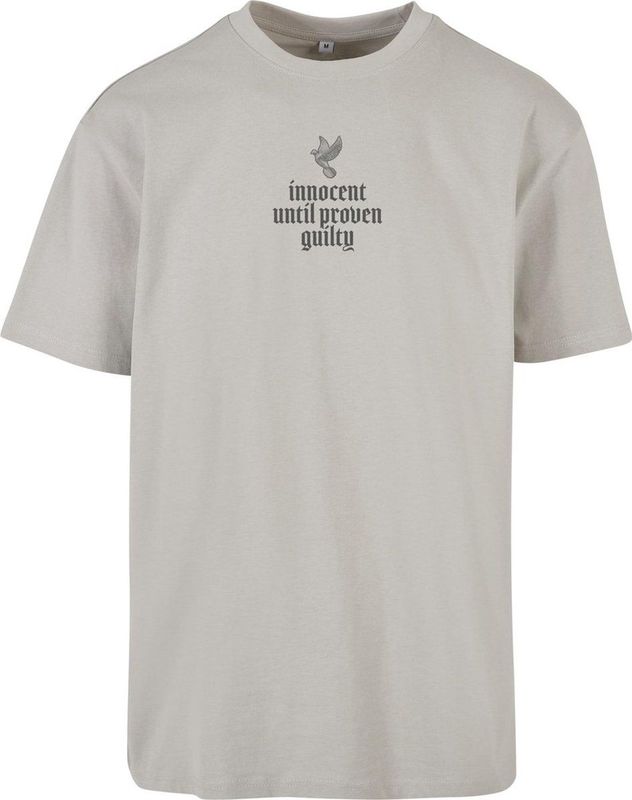 Mister Tee - Justice Oversize Heren T-shirt - Grijs