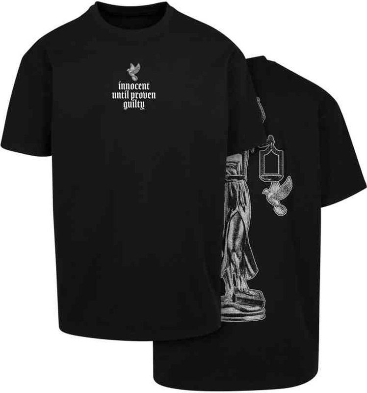 Mister Tee - Justice Oversize Heren T-shirt - Zwart