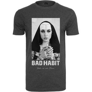 Mister Tee - Bad Habit Heren T-shirt - Olijfgroen