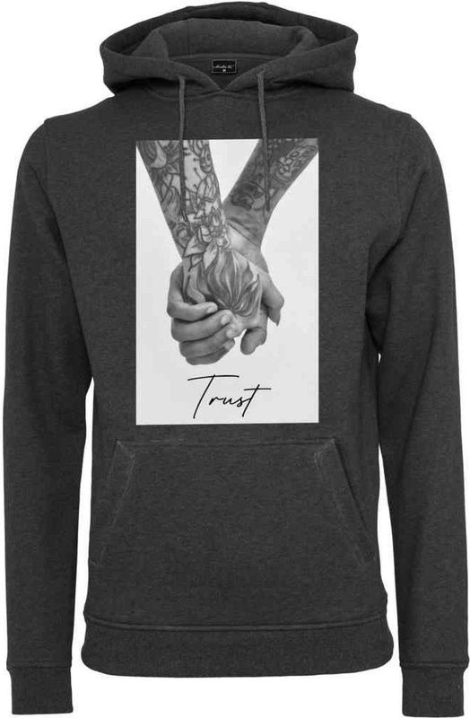 Mister Tee - Trust 2 0 Hoodie trui - Grijs