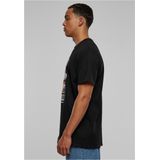 Mister Tee - Welcome Cat Heavy Oversize Heren T-shirt - Zwart