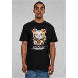Mister Tee - Welcome Cat Heavy Oversize Heren T-shirt - Zwart