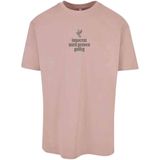 Mister Tee - Justice Oversize Heren T-shirt - Roze