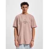 Mister Tee - Justice Oversize Heren T-shirt - Roze