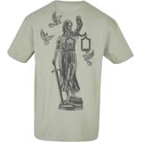 Mister Tee - Justice - T-shirt - Zwart - 100% Katoen
