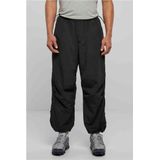 Urban Classics - Parachutebroek - Zwart - Nylon - Verstelbare Tailleband