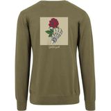 Mister Tee - Wasted Youth Crewneck sweater - Olijfgroen