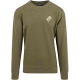 Mister Tee - Wasted Youth Crewneck sweater - Olijfgroen